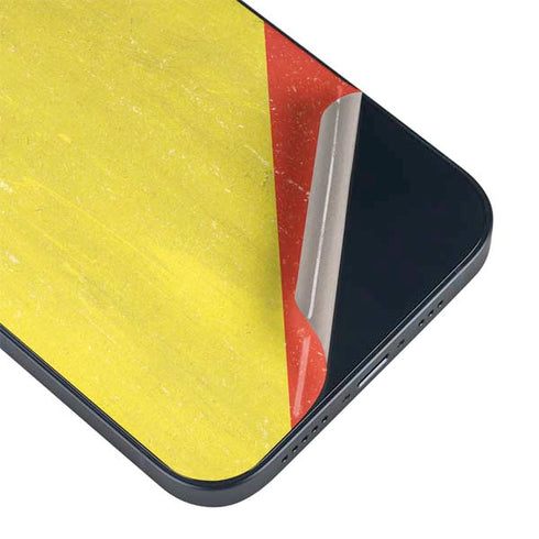 Republic of the Congo Flag Distressed iPhone 15 Skin